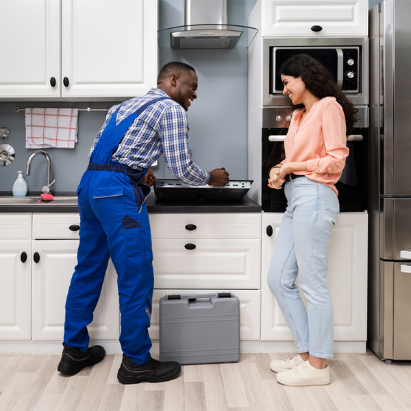 what kind of warranty do you offer on your cooktop repair services in Belvidere Center Vermont